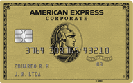 Cartão de Banco American Express Gold Corporate